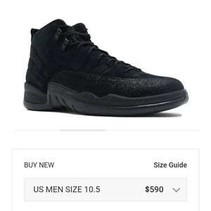 Jordan 12,OVO BLACK!